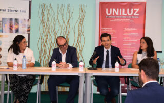 Inauguración del campus universitario UNILUZ