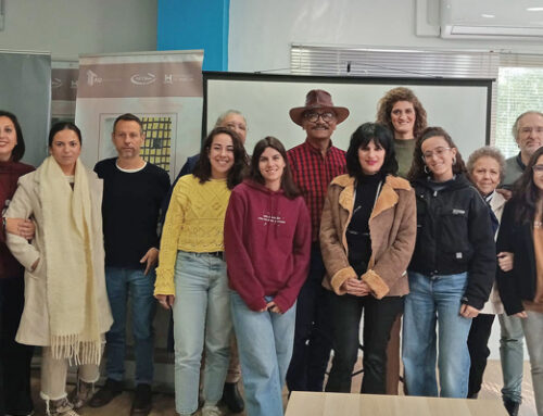 Visita de René Corado a España