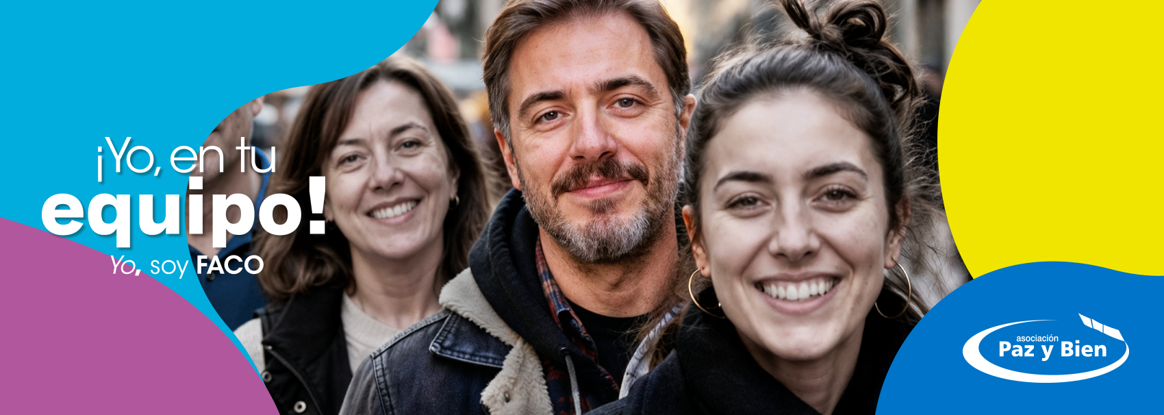 Imagen promocional del programa 'Familias Colaboradoras' que invita a colaborar en este servicio